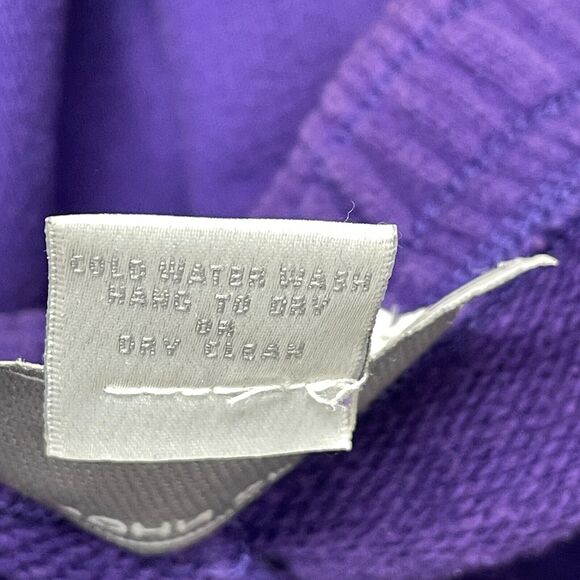 St. John Sport Marie Gray Pull On Pants Sweatpants Size Large Purple M275 -13 - Picture 10 of 16